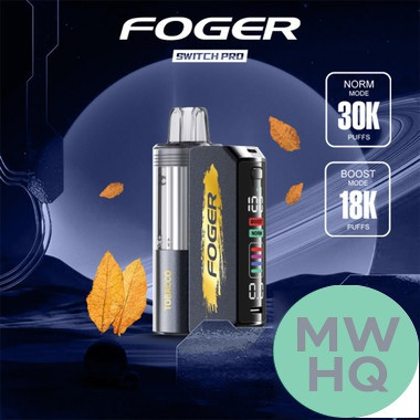 Foger Switch Pro Kit 30K Puffs 19ML Disposable Device & Power Bank - Display of 5