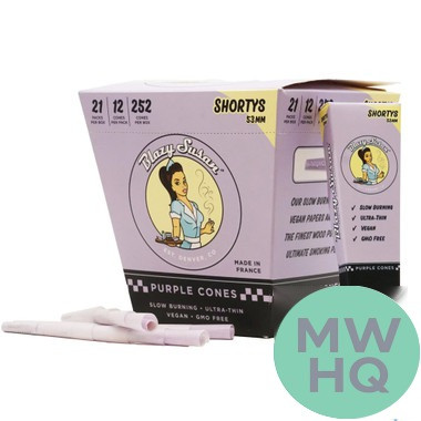Blazy Susan Purple Premium Pre-Rolled Cones