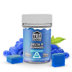 Tre House Delta 9 Gummies 200MG - 20ct Jar (MSRP $24.99)