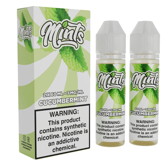 Mints Synthetic Nicotine E-Liquid 120ML (2 x 60ML)