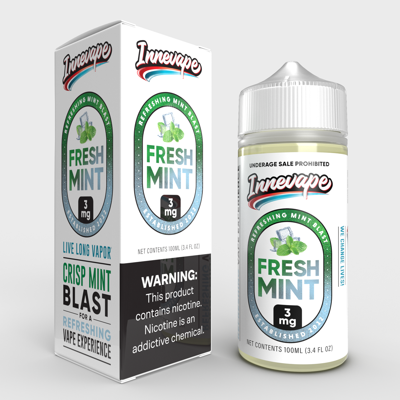 Innevape Nicotine E-Liquid 100ML