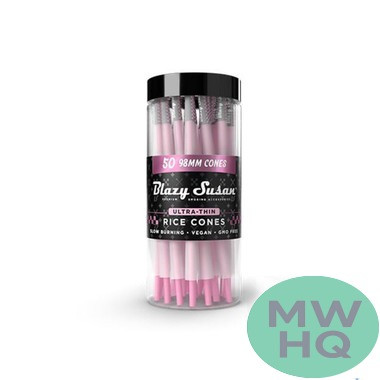 Blazy Susan Rice Cones Ultra-Thin Pre-Rolled Cones
