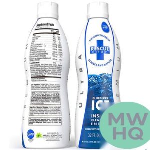 Rescue Detox Ultra Premium Ice Instant Cleansing Energy Supplement Drink 32oz