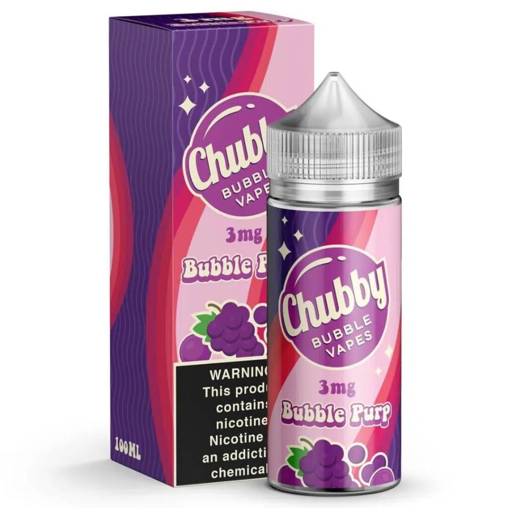 Chubby Bubble Vapes Nicotine E-Liquid 100ML