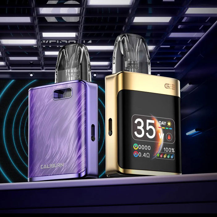 Uwell CALIBURN G3 PRO KOKO 1250mAh Pod System Starter Kit With Refillable 3ML & 2.5ML CALIBURN G3 Cartridge Pod