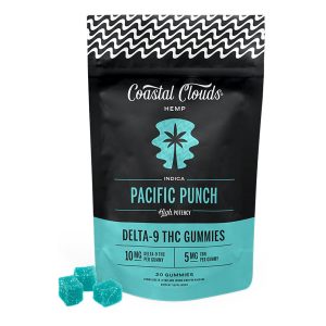 Coastal Clouds Delta-9 THC Gummies - 20ct Pack - Display of 5 Packs (MSRP $29.99 Each)