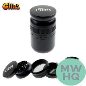 Gliizy Aluminum Grinder With Large Storage - 63mm - 5 Part