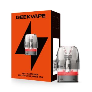 GeekVape Q 2ML Side Fill Replacement Cartridge Pod - Pack of 3 (MSRP $9.60)