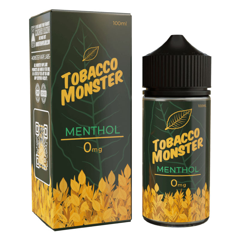 Tobacco Monster Synthetic Nicotine E-Liquid By Monster Vape Labs 100ML