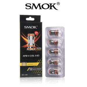 SMOK RPM 4 Replacement Coil - Pack of 5 (MSRP $20.00)