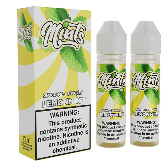 Mints Synthetic Nicotine E-Liquid 120ML (2 x 60ML)