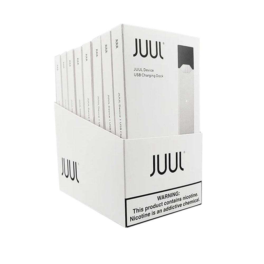JUUL Basic Kit (Device and Charger) - Display of 8
