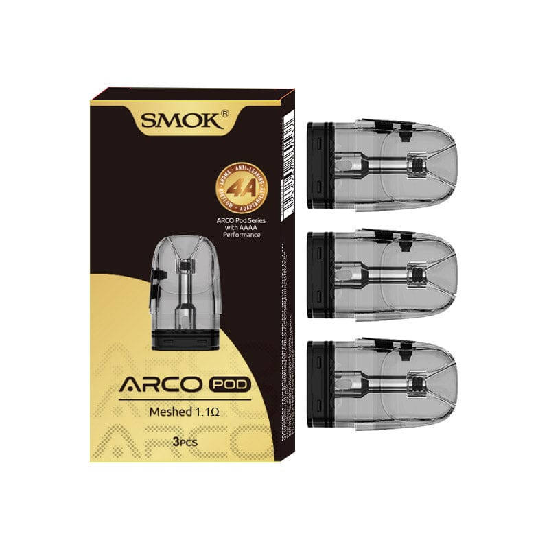 SMOK Arco 3ML Refillable Replacement Pod - Pack of 3 (MSRP $15.00)