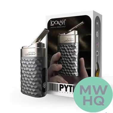 Lookah Python 650mAh Variable Voltage Vaporizer Kit With 710 Quartz Coil & Digital Screen