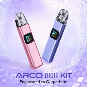 SMOK Arco Digi Pro 1300mAh Pod System Starter Kit With 2 x 3ML Arco Refillable Pod (MSRP $27.99)