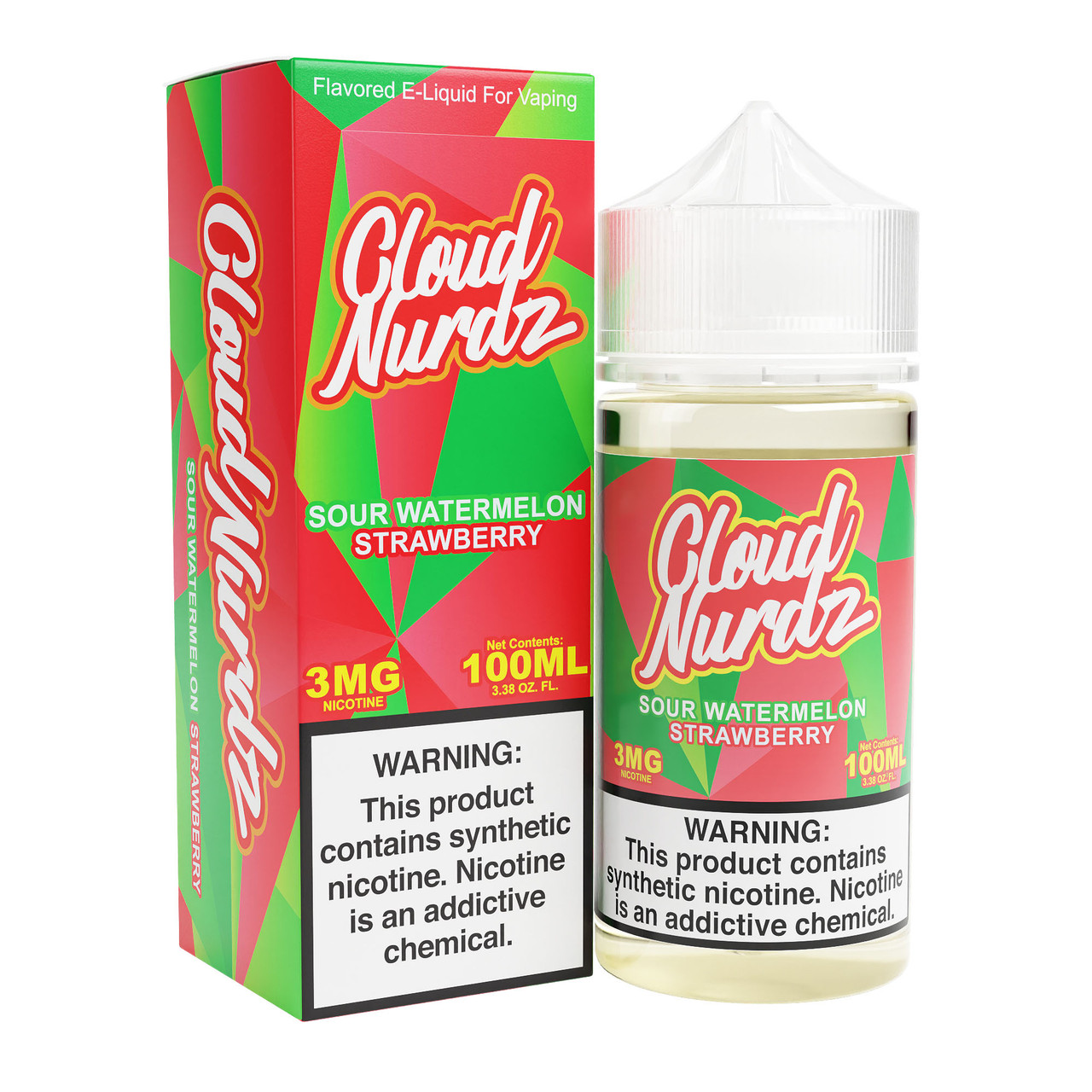 Cloud Nurdz Synthetic Nicotine E-Liquid 100ML