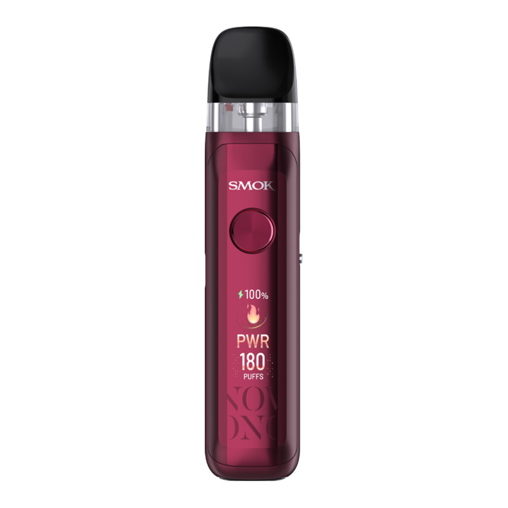 SMOK Novo Axis 1350mAh Pod System Starter Kit With 2 x 2ML Refillable Novo SLR 2.0 Pod (MSRP $29.99)