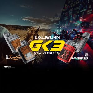 Uwell Caliburn GK3 900mAh Pod System Starter Kit With 2 x Refillable 2.5ML Caliburn G3 Cartridge Pod