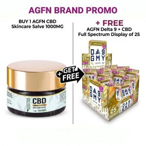 AGFN CBD Skincare Salve 1000MG (MSRP $39.99)