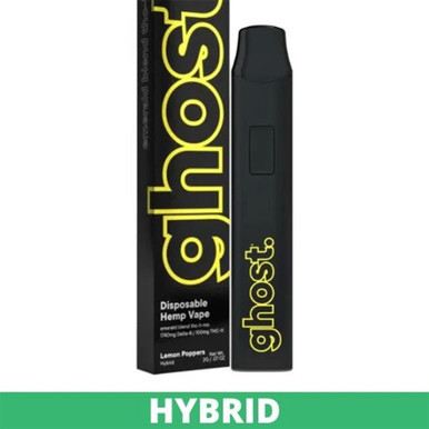 Ghost Emerald Blend Delta-8 + THC-H Mix Disposable Hemp Vape Device 2G - Display of 10