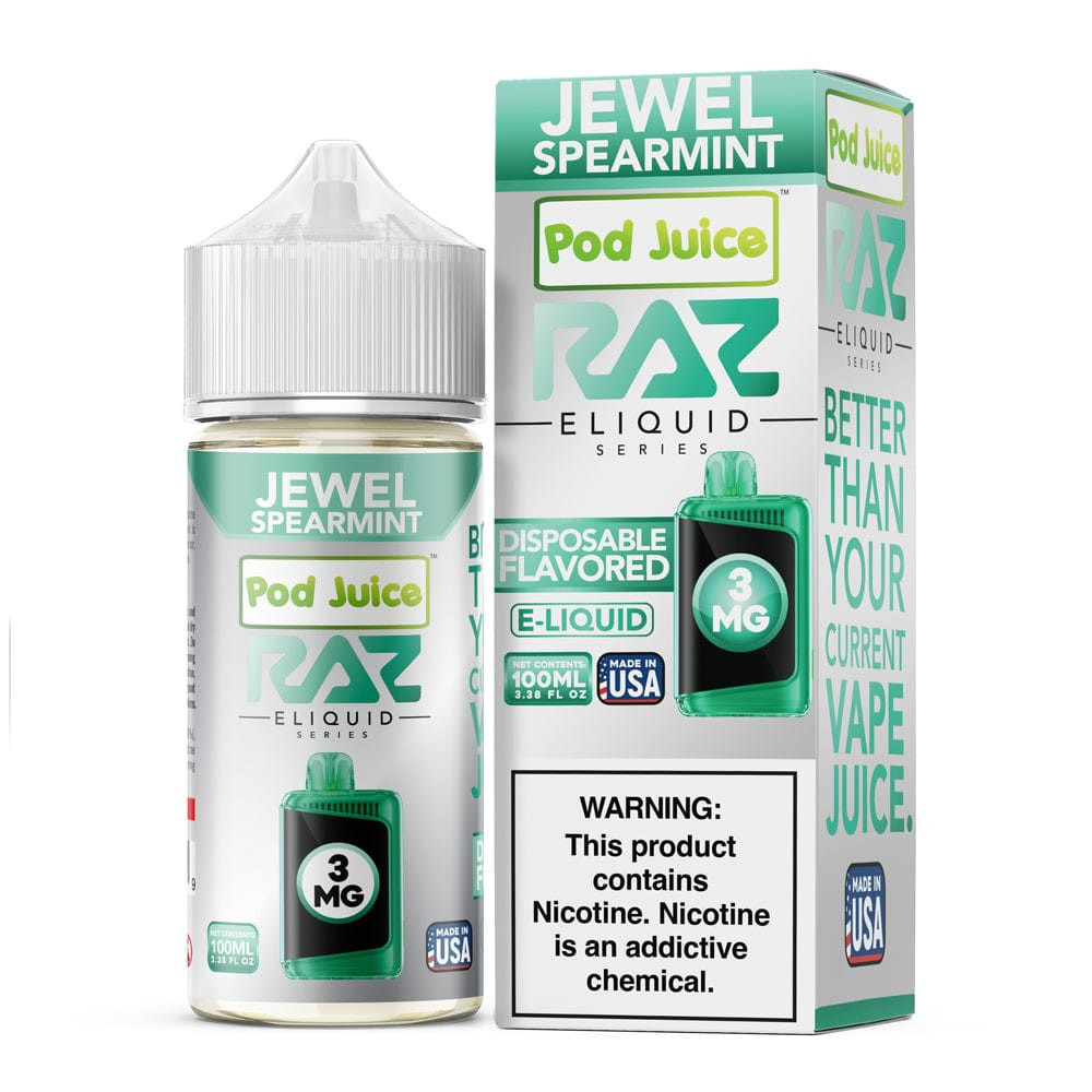 POD Juice x RAZ Series Nicotine E-Liquid 100ML