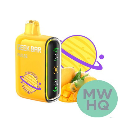 Geek Bar Pulse 16ML 15K Puffs Disposable Device With Battery & E-Liquid Full Screen - Display of 5