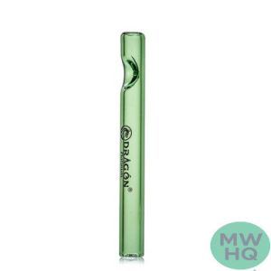 Dragon Platinum Glass One Hitter Chillum Hand Pipe - 105MM - Assorted Colors - Display of 24 [DP-25] (MSRP $3.00 Each)