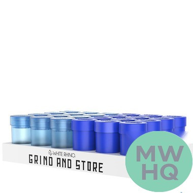 White Rhino Grind And Store - Display of 24