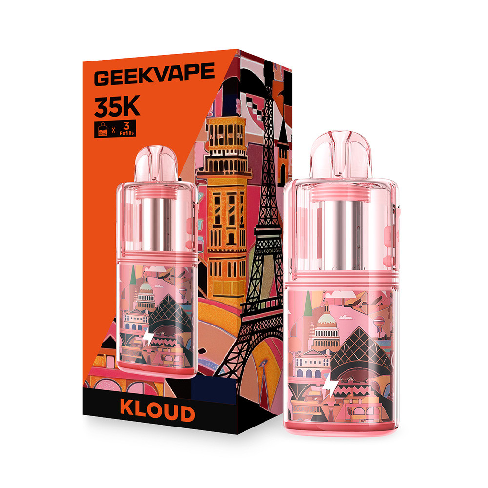 GeekVape Kloud 1000mAh Pod System Starter Kit With 10ML Refillable Cartridge (MSRP $12.99)