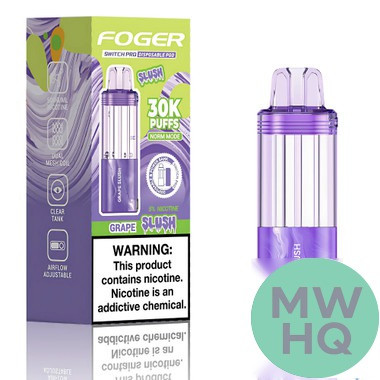 Foger Switch Pro Kit 30K Puffs 19ML Disposable Device & Power Bank - Display of 5