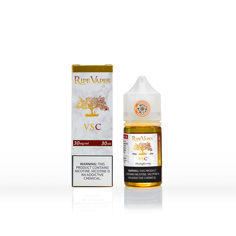 Ripe Vapes Nicotine Salt E-Liquid 30ML (MSRP $17.99)