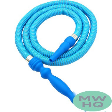 Pharaohs Silk 70 Inch Leather Wrapped Hookah Hose