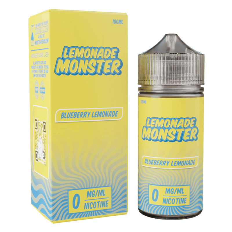 Lemonade Monster Synthetic Nicotine E-Liquid 100ML By Jam Monster