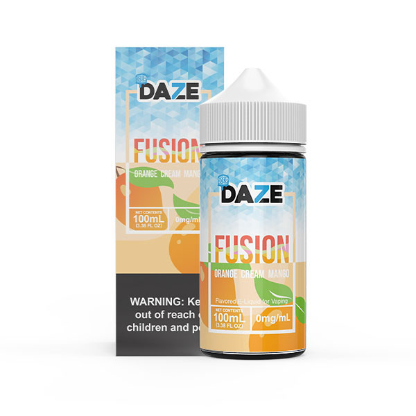 7 Daze Fusion Synthetic Nicotine E-Liquid 100ML