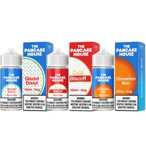 The Pancake House Salt By Gost Vapor Synthetic Nicotine Salt E-Liquid 30ML (MSRP $19.99)