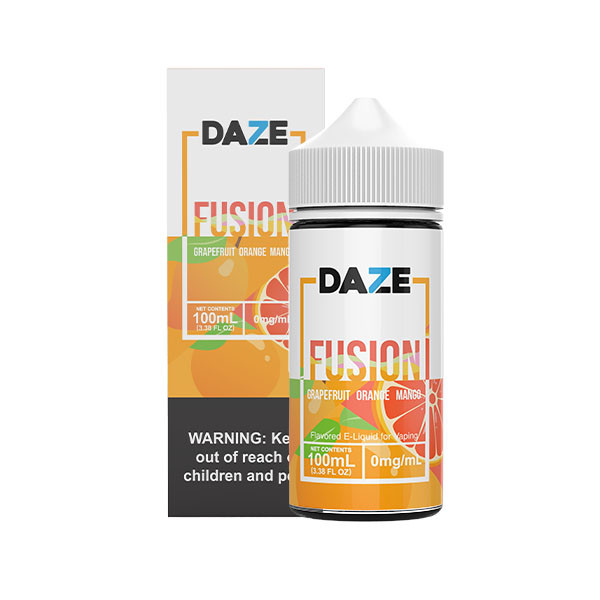 7 Daze Fusion Synthetic Nicotine E-Liquid 100ML