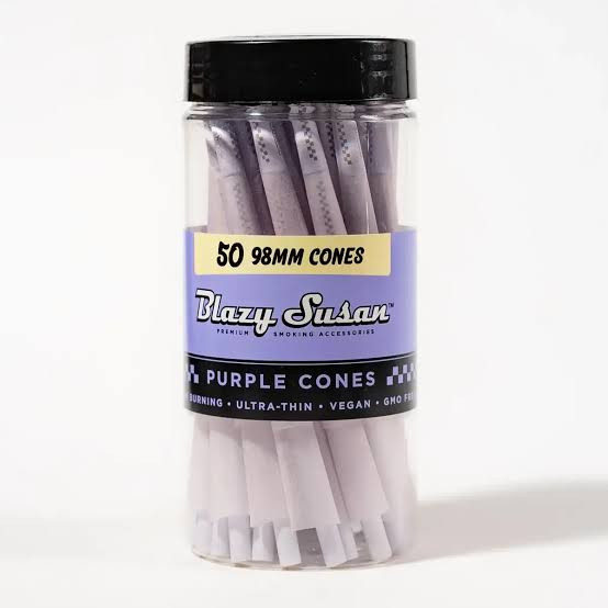 Blazy Susan Purple Premium Pre-Rolled Cones