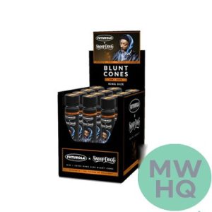 Snoop Dogg x Futurola Gin + Juice King Size Blunt Cones - 1ct Tube - Display of 12 Tubes