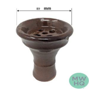 Khalil Maamoon XL Clay Hookah Head Bowl [AHL XL KM KMC]