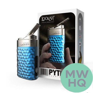 Lookah Python 650mAh Variable Voltage Vaporizer Kit With 710 Quartz Coil & Digital Screen