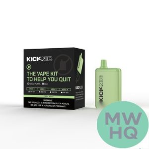 KickNic 5K 9ML SFN Nicotine Free Disposable Vape Device - Display of 4
