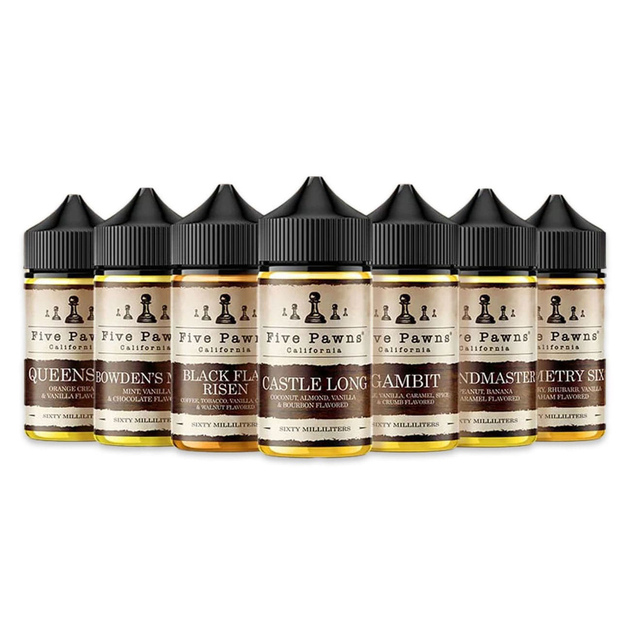 Five Pawns Original Series Nicotine E-Liquid 60ML