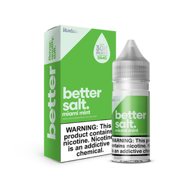Vapetasia Better Salt Synthetic Nicotine Salt E-Liquid 30ML (MSRP $19.99)