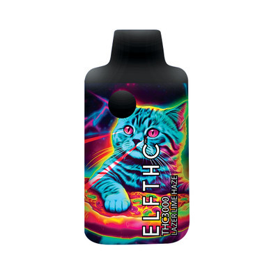ELFTHC 3000 Limited Edition Delta D8 + THC-P + THC-X High Potency Disposable Vape Device 3G - Display of 5
