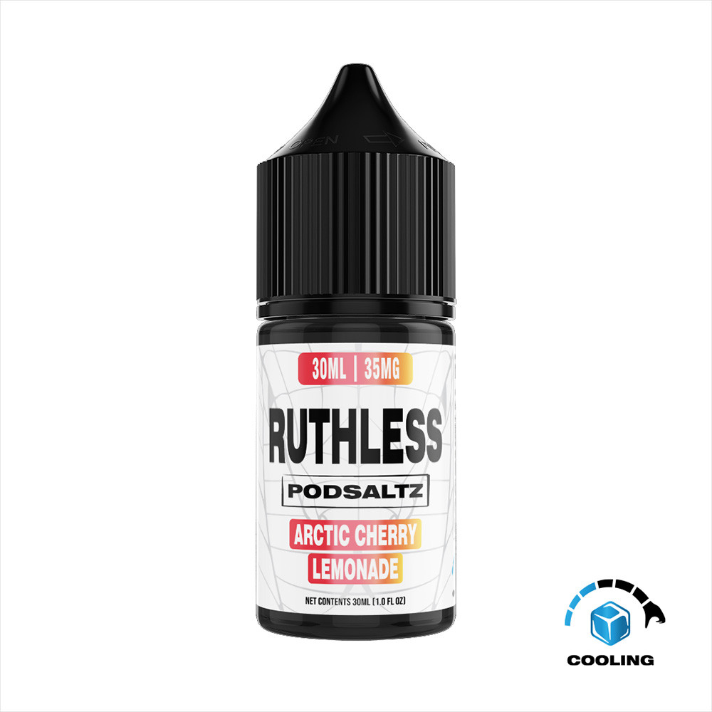 Ruthless Essentials Podsaltz Nicotine Salt E-Liquid 30ML (MSRP $19.99)