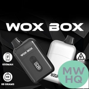 Luzid Wox Box 650mAh Water Filtered Wax Vaporizer Battery - Display of 4