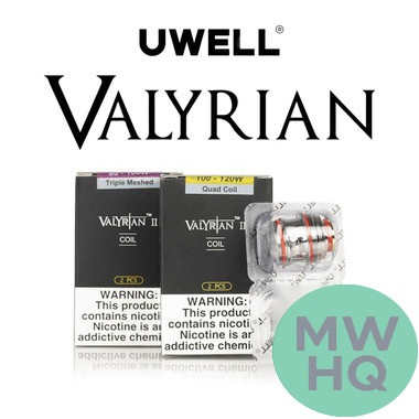 Uwell Valyrian 2 Replacement Coils - Pack Of 2
