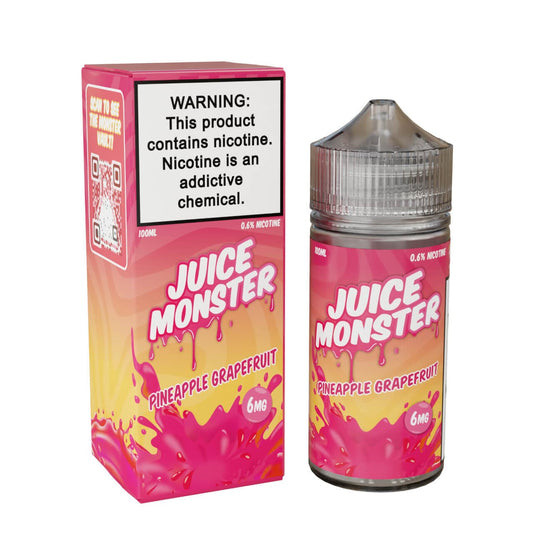 Juice Monster Synthetic Nicotine E-Liquid By Monster Vape Labs 100ML