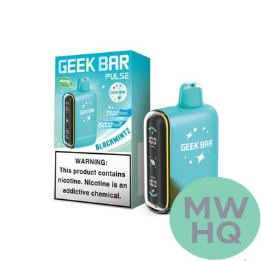 Geek Bar Pulse 16ML 15K Puffs Disposable Device With Battery & E-Liquid Full Screen - Display of 5