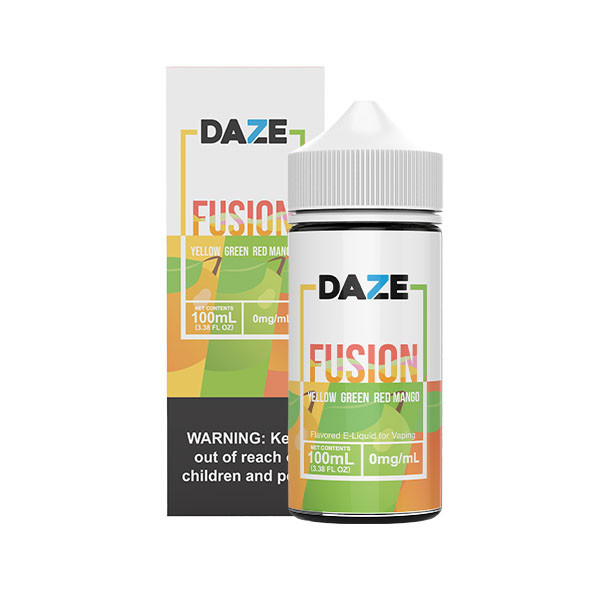7 Daze Fusion Synthetic Nicotine E-Liquid 100ML